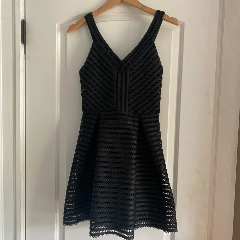 Express black cocktail dress
